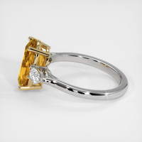 3.00 Ct. Gemstone Ring, 14K Yellow & White 4