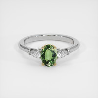 1.20 Ct. Gemstone Ring, 14K Yellow & White 1