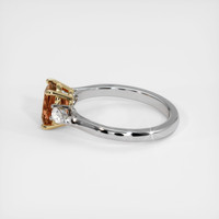 1.59 Ct. Sapphire Ring, 14K Yellow & White 4