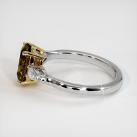 2.82 Ct. Gemstone Ring, 18K Yellow & White 4