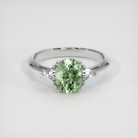 1.59 Ct. Sapphire Ring, Platinum 950 1