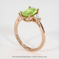 1.82 Ct. Gemstone Ring, 14K Rose Gold 2