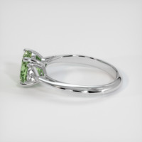 1.59 Ct. Sapphire Ring, 14K White Gold 4