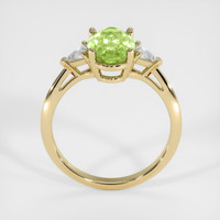 1.82 Ct. Green Tourmaline Ring, 10K Yellow Gold 3