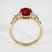 2.35 Ct. Ruby Ring, 14K Yellow Gold 3
