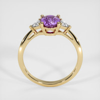 1.46 Ct. Purple Sapphire Ring, 14K Yellow Gold 3