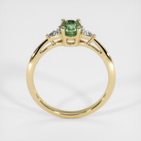 0.88 Ct. Sapphire Ring, 14K Yellow Gold 3