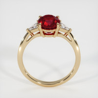 2.35 Ct. Ruby Ring, 18K Yellow Gold 3