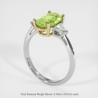 1.82 Ct. Gemstone Ring, 18K Yellow & White 2