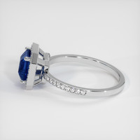 1.57 Ct. Sapphire Ring, Platinum 950 4