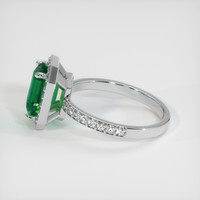 1.79 Ct. Emerald Ring, Platinum 950 4