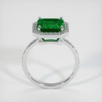 2.68 Ct. Emerald Ring, 18K White Gold 3