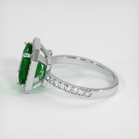 2.68 Ct. Emerald Ring, 18K White Gold 4