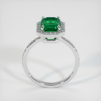 1.79 Ct. Emerald Ring, 18K White Gold 3
