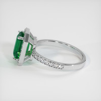 1.79 Ct. Emerald Ring, 18K White Gold 4