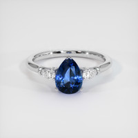 1.79 Ct. Sapphire Ring, Platinum 950 1