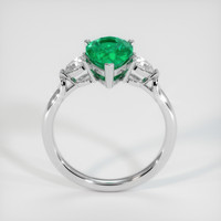 1.70 Ct. Emerald Ring, Platinum 950 3