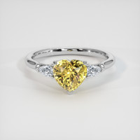 1.66 Ct. Gemstone Ring, Platinum 950 1