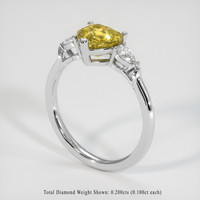 1.66 Ct. Gemstone Ring, Platinum 950 2