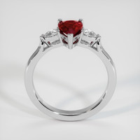 1.01 Ct. Ruby Ring, Platinum 950 3