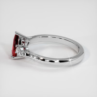 1.01 Ct. Ruby Ring, Platinum 950 4