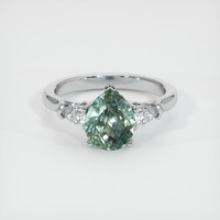 3.98 Ct. Sapphire Ring, Platinum 950 1