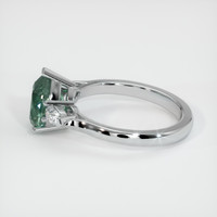 3.98 Ct. Sapphire Ring, Platinum 950 4