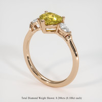 1.66 Ct. Gemstone Ring, 14K Rose Gold 2