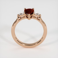 1.01 Ct. Ruby Ring, 14K Rose Gold 3