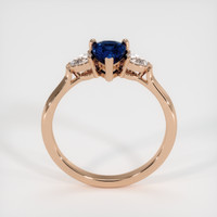 1.06 Ct. Sapphire Ring, 18K Rose Gold 3