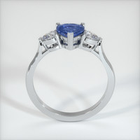 1.43 Ct. Blue Sapphire Ring, 10K White Gold 3