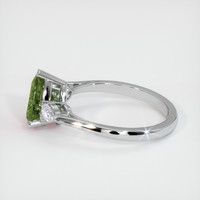1.75 Ct. Sapphire Ring, 14K White Gold 4
