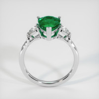 2.28 Ct. Emerald Ring, 18K White Gold 3