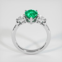 1.69 Ct. Emerald Ring, 18K White Gold 3