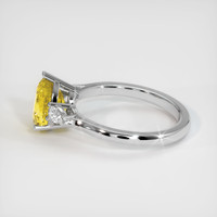 2.53 Ct. Sapphire Ring, 18K White Gold 4