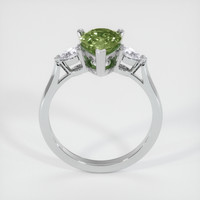 1.75 Ct. Sapphire Ring, 18K White Gold 3