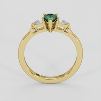 0.44 Ct. Alexandrite Ring, 14K Yellow Gold 3