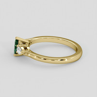 0.44 Ct. Alexandrite Ring, 14K Yellow Gold 4