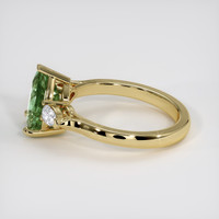 1.89 Ct. Green Sapphire Ring, 14K Yellow Gold 4