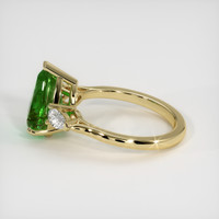 2.85 Ct. Emerald Ring, 18K Yellow Gold 4