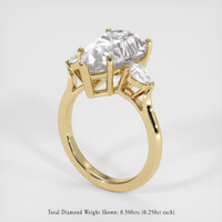 5.46 Ct. Gemstone Ring, 18K Yellow Gold 2