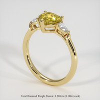 1.66 Ct. Gemstone Ring, 18K Yellow Gold 2