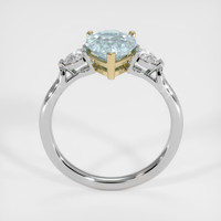 1.35 Ct. Gemstone Ring, 14K Yellow & White 3