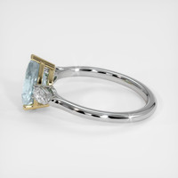 1.35 Ct. Gemstone Ring, 14K Yellow & White 4