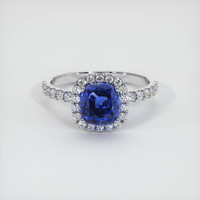 2.04 Ct. Sapphire Ring, Platinum 950 1