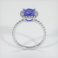 3.00 Ct. Color Change Sapphire Ring, Platinum 950 3