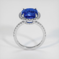 8.37 Ct. Blue Sapphire Ring, Platinum 950 3