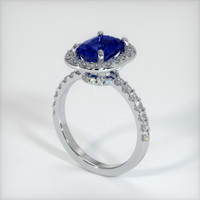 1.77 Ct. Sapphire Ring, Platinum 950 2