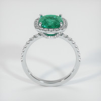 1.55 Ct. Emerald Ring, Platinum 950 3