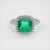 Emerald Ring 3.54 Ct., Platinum 950 Preview